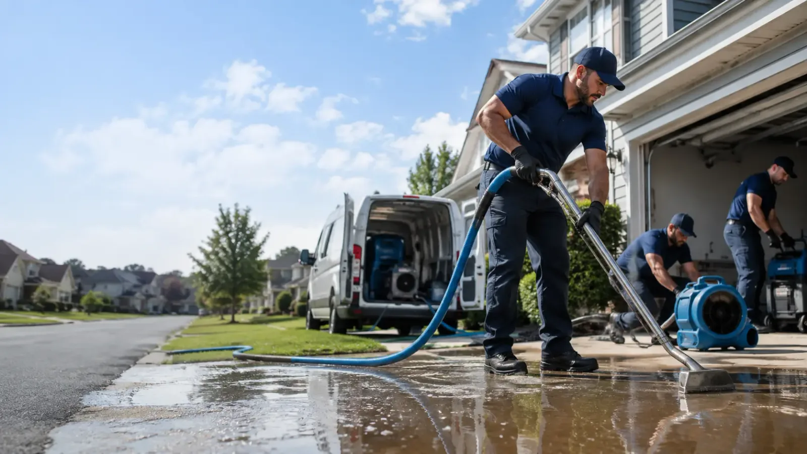 Flood Damage Restoration in Saint Hedwig, TX
